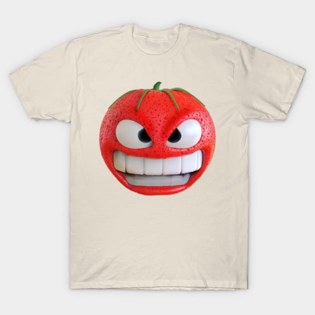 Tomato Face T-Shirt by Latent29